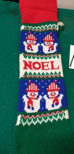 Kerstsok groot gebreid met verschillende motieven [a594], Diversen, Kerst, Ophalen of Verzenden, 'T Olde Gre-j, Info@toldegrej.nl