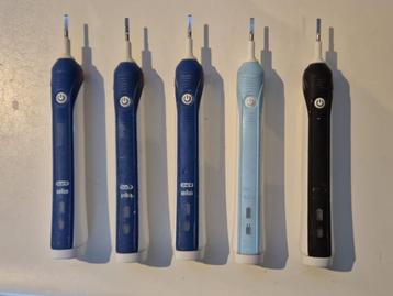 Oral B elektrische tandenborstels | 5 verschillende heften  beschikbaar voor biedingen