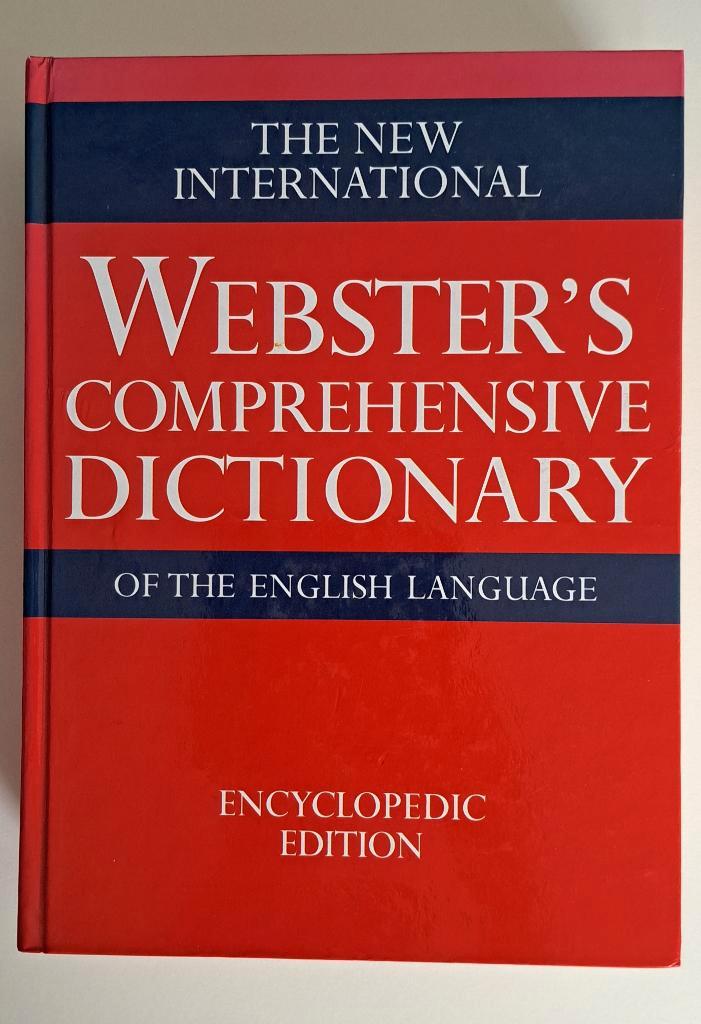 Webster's Comprehensive Dictionary of the English Language, Boeken, Woordenboeken, Gelezen, Engels, Overige uitgevers, Ophalen of Verzenden