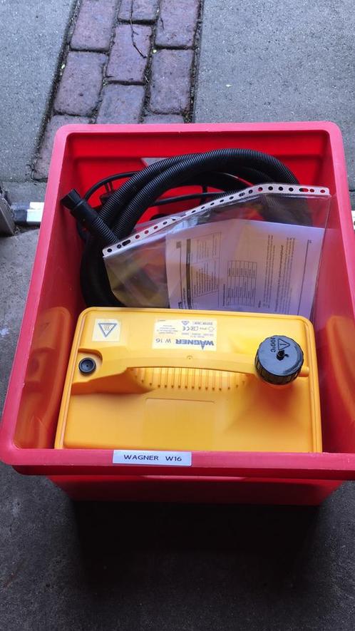 Behangstoomapparaat Wagner W16 huren voor snel afstomen, Huis en Inrichting, Stoffering | Behang, minder dan 10 m², Ophalen