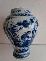 18e eeuw Delfts aardewerk vaas 24cm hoog. Chinoiserie 1700, Ophalen of Verzenden