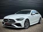 Mercedes-benz C-klasse 180 AMG Line BI-COLOR LEDER|SFEER|CAM, Euro 6, 4 cilinders, Wit, Bedrijf