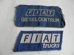 Fiat Trucks oldtimerauto badge 2 x, Verzamelen, Automerken, Motoren en Formule 1, Verzenden, Gebruikt, Auto's