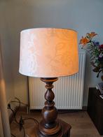 Staande schemerlamp, Huis en Inrichting, Lampen | Tafellampen, Ophalen, Zo goed als nieuw, Hout, 50 tot 75 cm