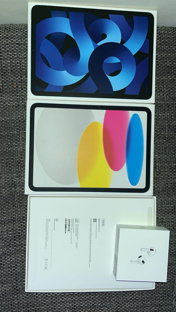 Apple iPad Air of Apple iPad 2025 (nieuw), Computers en Software, Apple iPads, Zo goed als nieuw, Apple iPad, Wi-Fi, 10 inch, 128 GB