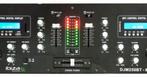 2-Kanaals DJ mengpaneel met USB, SD & Bluetooth, Ophalen of Verzenden, Zo goed als nieuw, Minder dan 5 kanalen, Microfooningang