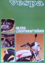 Folder VESPA GILERA 80 TG2/ 80TG3 1982, Ophalen of Verzenden, Nieuw