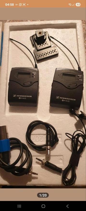 Sennheiser  112-p  100g3  a en b band  beschikbaar voor biedingen
