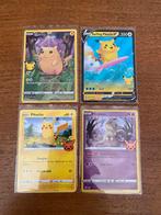Pikachu Pokémon Kaarten, Ophalen of Verzenden, Zo goed als nieuw, Meerdere kaarten
