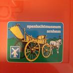 Vintage sticker Openluchtmuseum Arnhem paard en wagen, Verzamelen, Stickers, Ophalen of Verzenden, Zo goed als nieuw