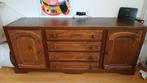 Old style sideboard in wood, Huis en Inrichting, Kasten | Dressoirs, Ophalen, Zo goed als nieuw, 25 tot 50 cm