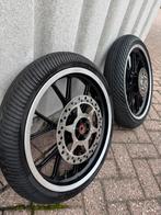 Derbi Gpr 17 inch velgen set met Dunlop regenbanden, Ophalen of Verzenden, Overige typen