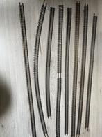 Fleischmann meter rails, 8 stuks, Gebruikt, Gelijkstroom, Fleischmann, Rails