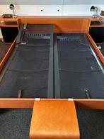 Prachtige kersenhouten 2 persoonsbed Auping Auronde, Huis en Inrichting, Ophalen, Bruin, Tweepersoons, 200 cm