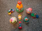 Leuk speelgoed pakket voor baby's 7x #leuk voor kerst, Ophalen of Verzenden, Gebruikt, Rammelaar, Met geluid