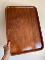 Vintage Groot ARYFORM Zweden Teakhout Dienblad Plywood 70’s, Huis en Inrichting, Woonaccessoires | Dienbladen, Ophalen of Verzenden