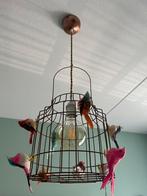 Hanglamp met vogeltjes, Huis en Inrichting, Ophalen, Zo goed als nieuw, Metaal, Minder dan 50 cm