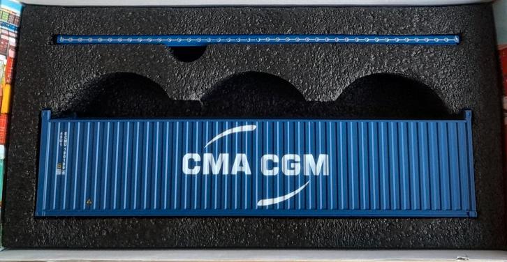 iconic replicas open top container cma cgm, Hobby en Vrije tijd, Modelauto's | 1:50, Nieuw, Bus of Vrachtwagen, Overige merken