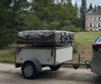 Bagage aanhangwagen inclusief daktent voor 2 personen, Auto diversen, Aanhangers en Bagagewagens, Ophalen, Gebruikt