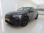 Audi Q8 e-tron 50 quattro Advanced Edition 95 kWh | Afn trek, Auto's, Audi, Automaat, Stof, Zwart, 95 kWh