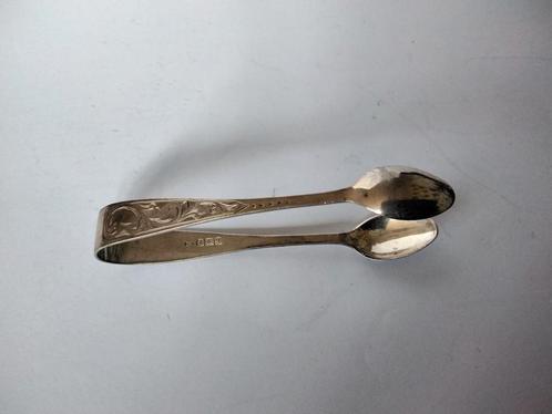 Antieke Zilveren Suikertang Engeland, Antiek en Kunst, Antiek | Goud en Zilver, Ophalen of Verzenden