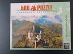 Puzzel van neuschwanstein, Hobby en Vrije tijd, Denksport en Puzzels, Ophalen of Verzenden, 500 t/m 1500 stukjes, Nieuw, Legpuzzel