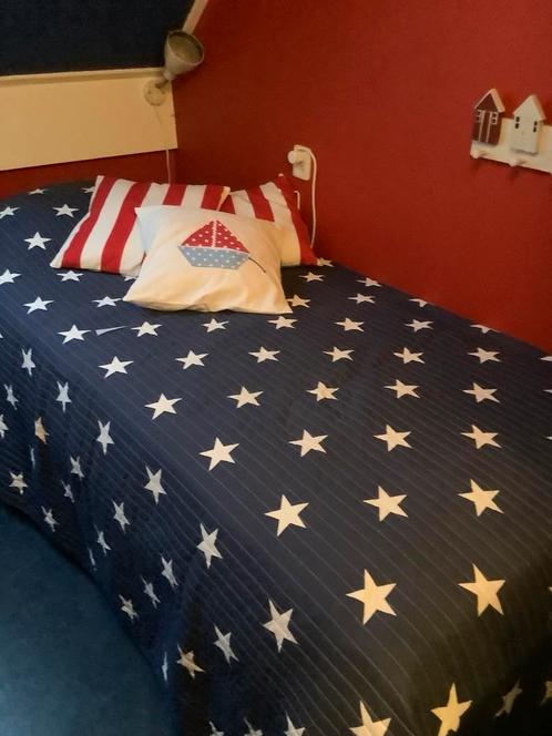 Logeerbed, Huis en Inrichting, Slaapkamer | Complete slaapkamers, Gebruikt, Tweepersoons, Ophalen of Verzenden