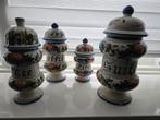Vintage Keukenpotten Set van 4, Antiek en Kunst, Antiek | Keramiek en Aardewerk, Ophalen of Verzenden