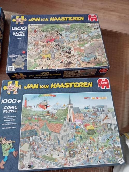 Leg puzzels, Hobby en Vrije tijd, Denksport en Puzzels, Zo goed als nieuw, Legpuzzel, 500 t/m 1500 stukjes, Ophalen