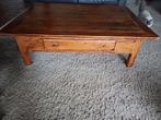 Salon tafel braziliaans hard hout, Huis en Inrichting, Ophalen, Gebruikt, Landelijk, Rechthoekig