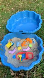 10€ Zandbank schelp vorm inclusief speeltjes en zand!, Kinderen en Baby's, Speelgoed | Buiten | Zandbakken, Ophalen, Nieuw