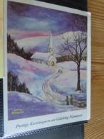 oude kerstkaart 91, Verzenden, 1960 tot 1980, Gelopen, Feest(dag)