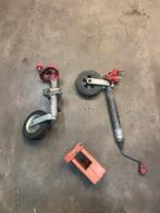 Twee caravan/aanhanger wielen, Caravans en Kamperen, Ophalen, Gebruikt