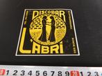 sticker den bosch discobar L'ABRI, Ophalen, Zo goed als nieuw, Bedrijf of Vereniging
