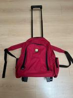 Rugzak Enrico Benetti (rood,  isolatie , met wieltjes ), Ophalen of Verzenden, Zo goed als nieuw, 25 tot 40 cm, Overige merken