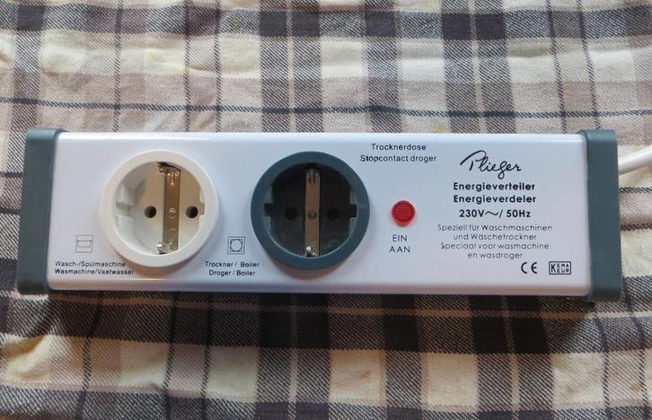 Plieger wisselschakelaar/energieverdeler, Witgoed en Apparatuur, Onderdelen en Toebehoren, Zo goed als nieuw, Ophalen of Verzenden