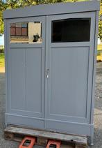 Authentieke Kast met Spiegels, Ophalen, Gebruikt, 100 tot 150 cm, 150 tot 200 cm