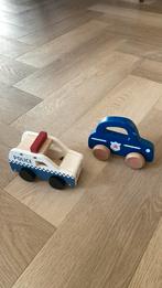 Houten politie auto’s, Ophalen of Verzenden, Gebruikt