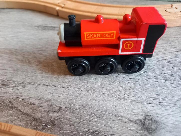 Thomas de trein wooden railway, Kinderen en Baby's, Speelgoed | Thomas de Trein, Zo goed als nieuw, Ophalen of Verzenden