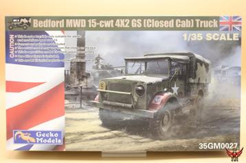 Gecko Models 1/35 Bedford MWD 15 CWT 42 GS closed cab Truck