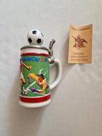 Vintage WK USA '94 Soccer Stein Beker Limited Edition, Ophalen of Verzenden, Zo goed als nieuw, Overige materialen, Overige typen