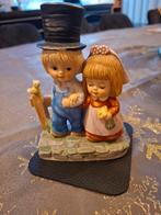 Hummel-achtig beeldje bruidspaar, Verzamelen, Beelden en Beeldjes, Ophalen of Verzenden