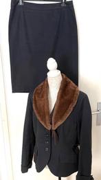 Puls jasje met rok maat 42[DMv], Kostuum of Pak, Blauw, Maat 42/44 (L), Ophalen of Verzenden