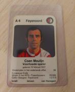 Coen Moulijn Feyenoord 1970 Vintage Europa-cup kwartetspel, Hobby en Vrije tijd, Stickers en Plaatjes, Ophalen of Verzenden, Zo goed als nieuw