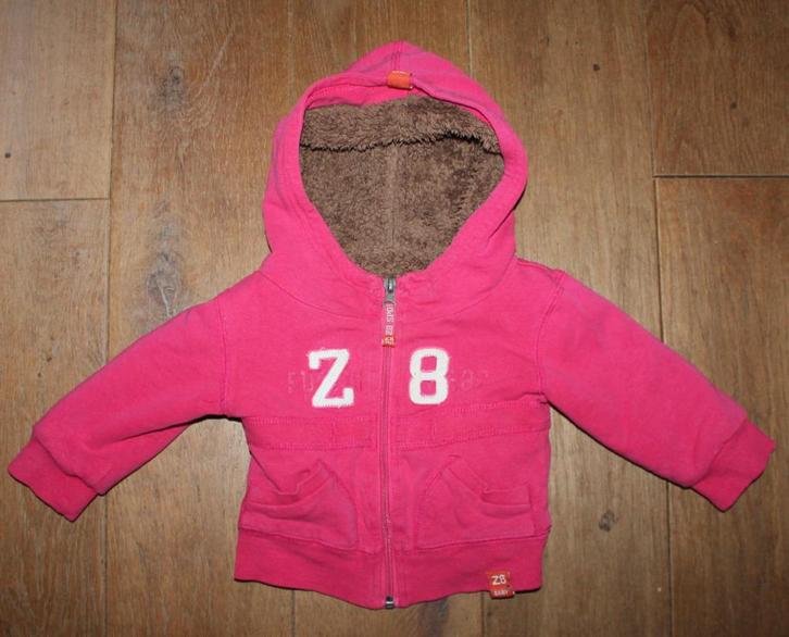 Borgvest van Z8 maat 68, Kinderen en Baby's, Babykleding | Maat 86, Gebruikt, Meisje, Truitje of Vestje, Ophalen of Verzenden