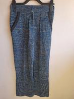 Nieuwe blauw gemeleerde stretch broek van Wow to Go, maat XS, Kleding | Dames, Wow to Go, Blauw, Nieuw, Ophalen of Verzenden
