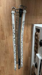 Lot leren riemen retro vintage vier, Ophalen of Verzenden, Zo goed als nieuw, Overige kleuren