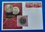 ECU brief 9 - "Jan Tinbergen Nobelprijs 1969" 1995, Postzegels en Munten, Verzenden, Overige materialen, Nederland
