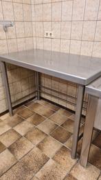 RVS werktafel, Horeca werktafel, Huis en Inrichting, Keuken | Keukenelementen, Ophalen, Zo goed als nieuw, 50 tot 75 cm, Minder dan 100 cm