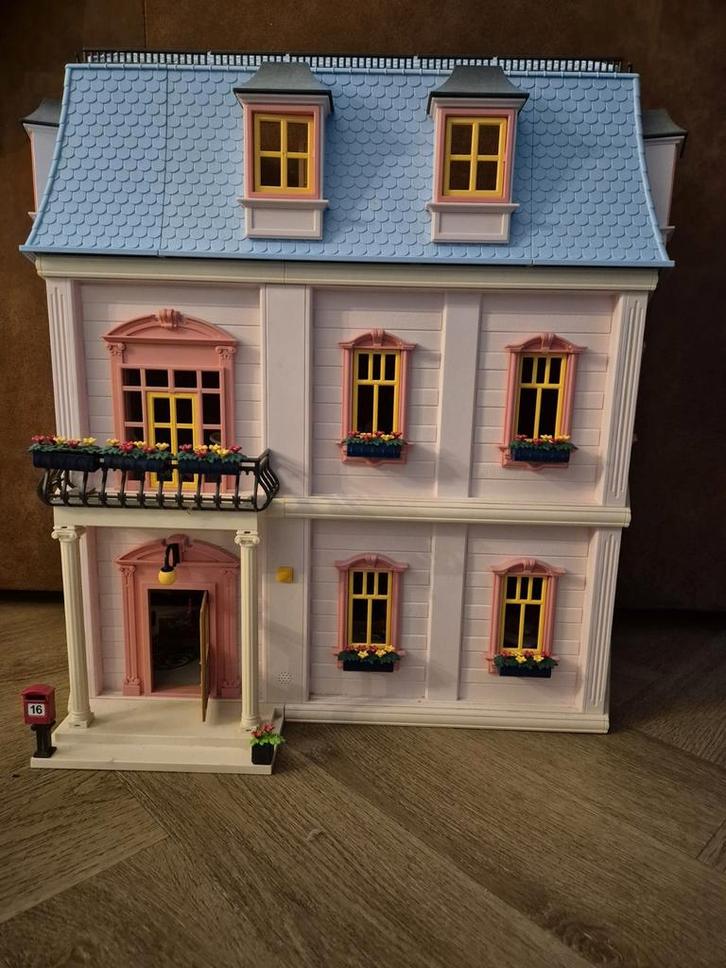 Leuk Playmobil Poppenhuis met Inrichting!, Kinderen en Baby's, Speelgoed | Poppenhuizen, Gebruikt, Poppenhuis, Ophalen